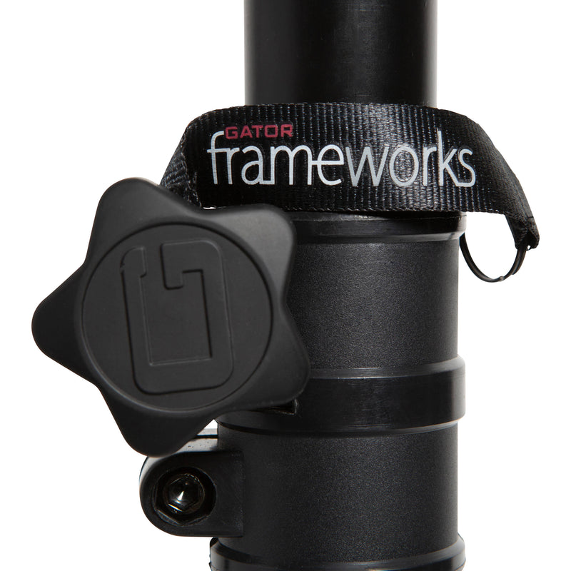 Gator Cases Frameworks Tree-Style Light Stand with Quad Leg Base (Single)