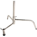 Savage Stainless Steel C-Stand with Turtle Base (9.5')