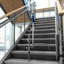 Savage Stainless Steel C-Stand with Turtle Base (9.5')