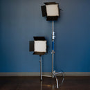 Savage Stainless Steel C-Stand with Turtle Base (9.5')