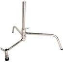 Savage C-Stand with Grip Arm & Turtle Base Kit (Stainless Steel, 9.5')