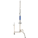 Savage Stainless Steel C-Stand with Turtle Base (9.5')