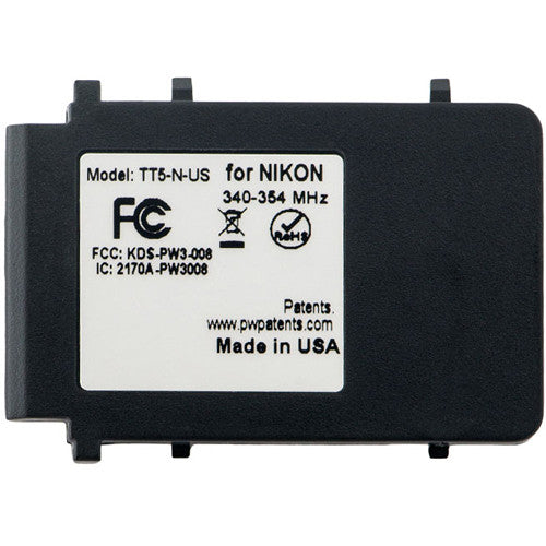 PocketWizard Battery Cover Plate for Nikon & Canon FlexTT5 & FlexTT6 Transceivers