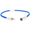 Kondor Blue Mini-XLR Male to Locking 3.5mm Stereo Cable for BMPCC 6K & 4K (Blue)