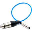 Kondor Blue Mini-XLR Male to XLR Female Audio Cable for BMPCC 6K & 4K (Black, 16")