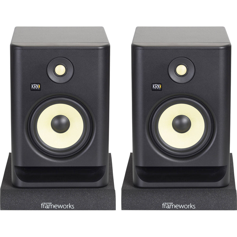Gator Cases Frameworks Studio Monitor Isolation Pads (Pair, Medium)