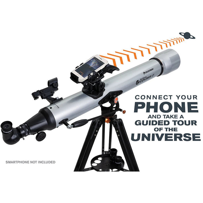 Celestron StarSense Explorer LT 80AZ 80mm f/11 AZ Refractor Telescope