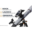 Celestron StarSense Explorer LT 80AZ 80mm f/11 AZ Refractor Telescope