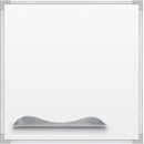 Best Rite Porcelain Steel Whiteboard with Ultra Trim (3 x 4', Silver)