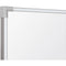 Best Rite Porcelain Steel Whiteboard with Ultra Trim (2 x 3', Silver)