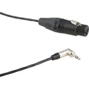 CAMVATE 3-Pin XLR Female To 3.5mm Male Cable For Red Sony Cine Camera (18")