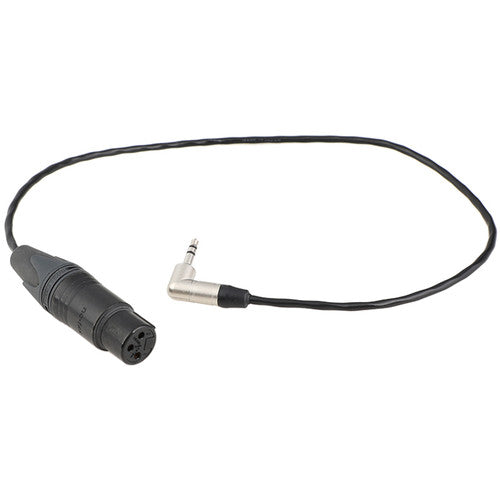 CAMVATE 3-Pin XLR Female To 3.5mm Male Cable For Red Sony Cine Camera (18")