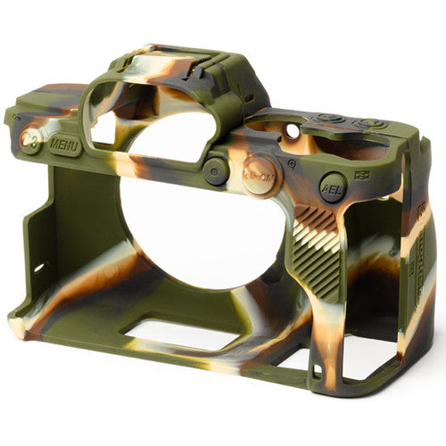 easyCover Silicone Protection Cover for Sony a9 II, a7R IV (Camouflage)