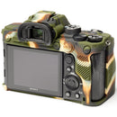 easyCover Silicone Protection Cover for Sony a9 II, a7R IV (Camouflage)