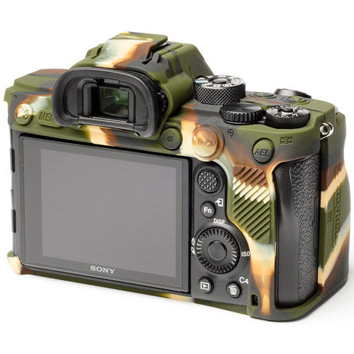 easyCover Silicone Protection Cover for Sony a9 II, a7R IV (Camouflage)