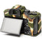 easyCover Silicone Protection Cover for Sony a9 II, a7R IV (Camouflage)