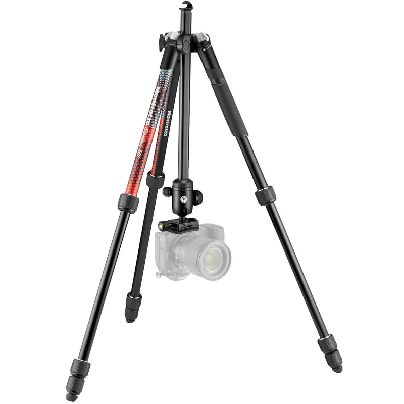 Manfrotto Element MII Aluminum Tripod with Ball Head (Red)