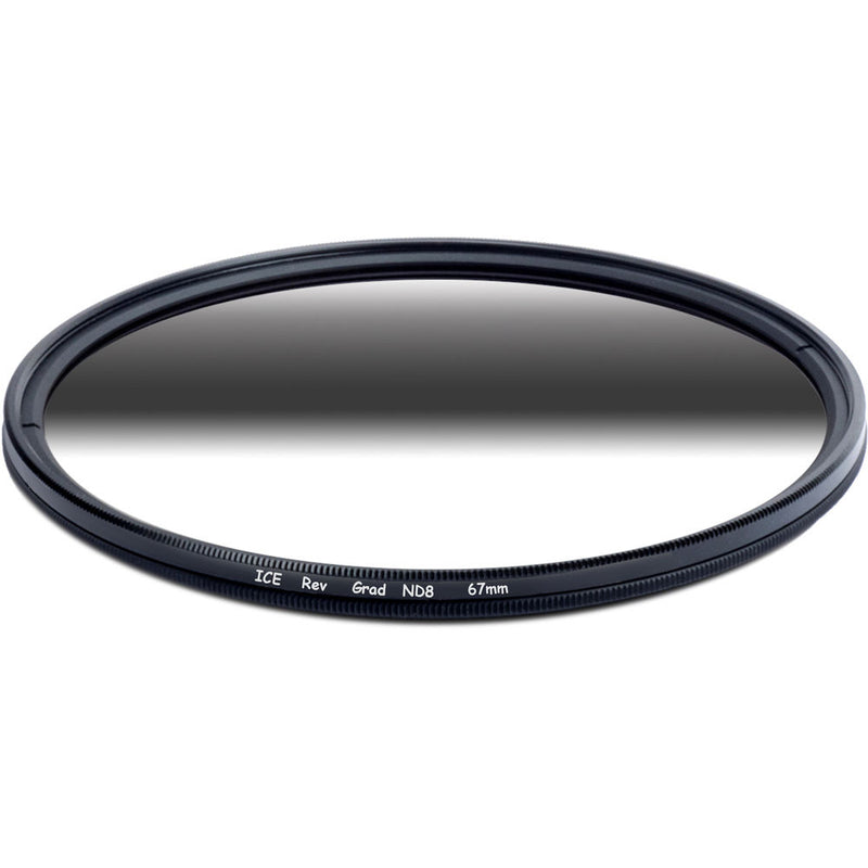 Ice 67mm Reverse Grad ND8 3-Stop Filter