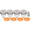 Westcott 45W Dimmable LED Bulbs with 2.4 GHz Wireless Remote (4-Pack)