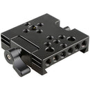 CAMVATE Manfrotto Slide-in Style Quick Release Adapter Baseplate for Manfrotto 577/ 501/504/701 Tripod
