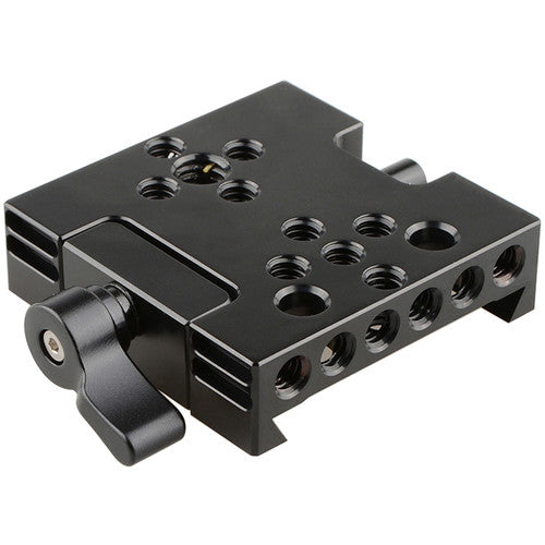 CAMVATE Manfrotto Slide-in Style Quick Release Adapter Baseplate for Manfrotto 577/ 501/504/701 Tripod