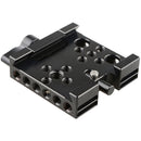 CAMVATE Manfrotto Slide-in Style Quick Release Adapter Baseplate for Manfrotto 577/ 501/504/701 Tripod