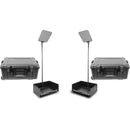 Prompter People ProLine StagePro 24" Carbon Fiber Presidential Teleprompters (Pair)