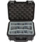 SKB 3I-0907-4-DT Small Mil-Std Waterproof Case 4" Deep with Think Tank Designed Dividers (Black)