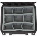 SKB 3I-0907-4-DT Small Mil-Std Waterproof Case 4" Deep with Think Tank Designed Dividers (Black)