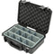 SKB 3I-1610-5DT Mil-Std Waterproof Case 5" Deep with Think Tank Designed Dividers (Black)