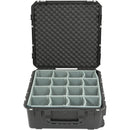 SKB 2424-10 Wheeled Case with Think Tank Designed Dividers (Black)