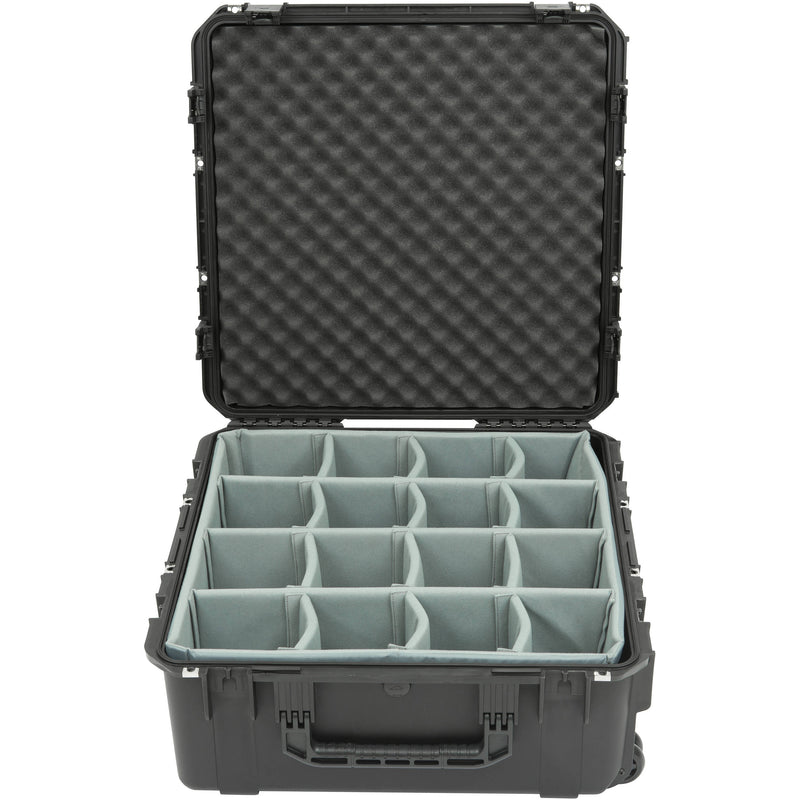 SKB 2424-10 Wheeled Case with Think Tank Designed Dividers (Black)