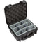SKB 3I-0907-4-DT Small Mil-Std Waterproof Case 4" Deep with Think Tank Designed Dividers (Black)