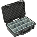 SKB 3I-1610-5DT Mil-Std Waterproof Case 5" Deep with Think Tank Designed Dividers (Black)