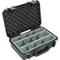 SKB 3I-1610-5DT Mil-Std Waterproof Case 5" Deep with Think Tank Designed Dividers (Black)