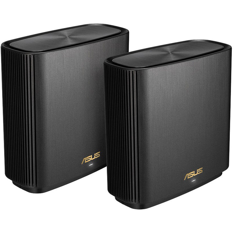 ASUS XT8 ZenWiFi AX6600 Wireless Tri-Band Mesh Wi-Fi System (2-Pack, Charcoal)