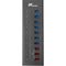 Xcellon 10-Port Powered USB 3.0 Slim Aluminum Hub with 3 Dual Data/Charging Ports