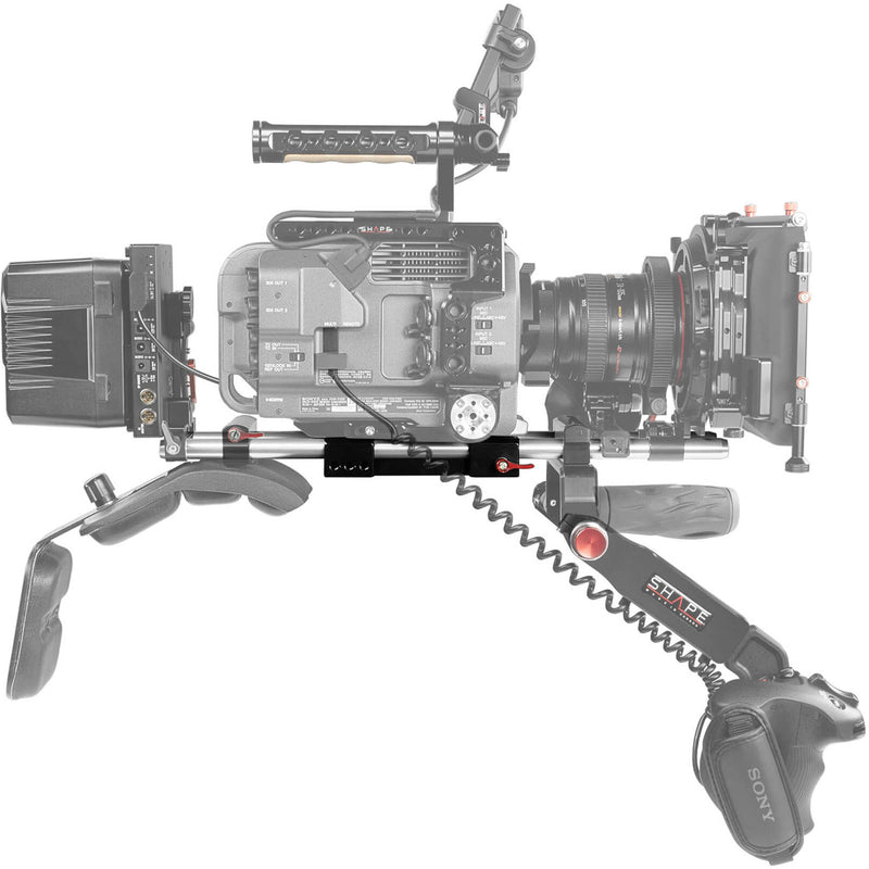SHAPE 15mm Lightweight Baseplate for Sony PXW-FX9