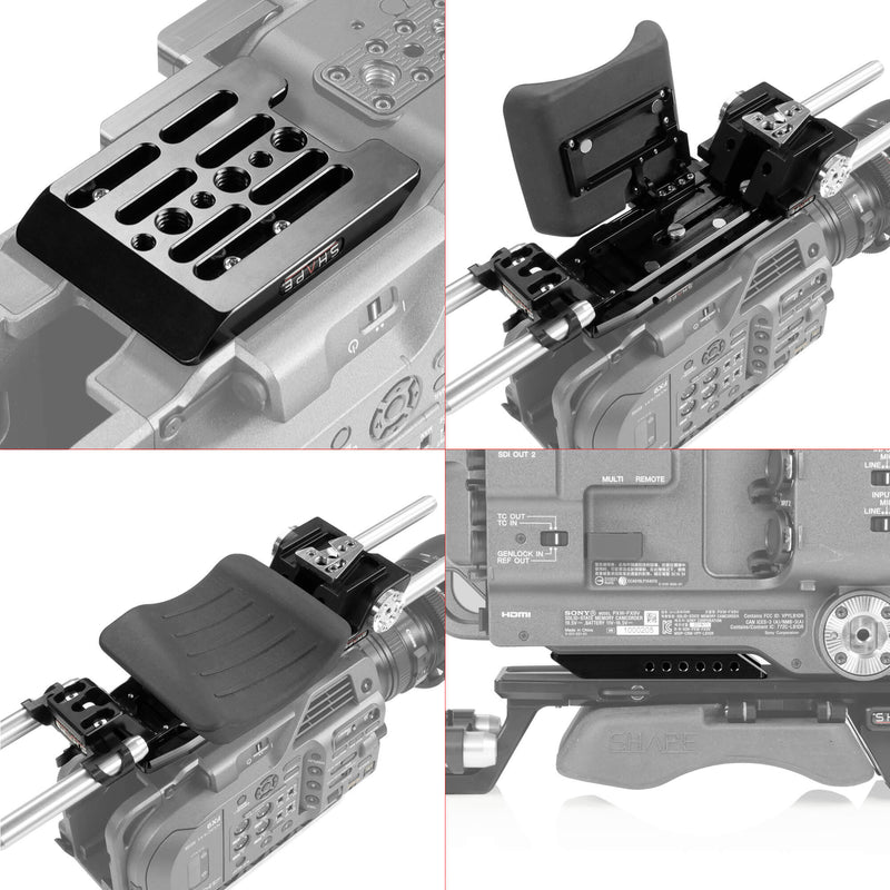 SHAPE Pro Shoulder Rig Kit for Sony PXW-FX9 Camera