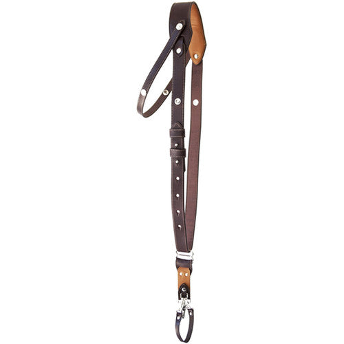 RL Handcrafts Andino Pro-DLX Leather Camera Sling (Small, Coffee/Tan/Coffee)