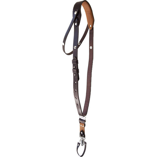 RL Handcrafts Andino Pro-DLX Leather Camera Sling (Small, Coffee/Tan/Coffee)