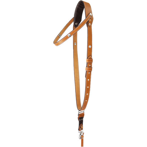 RL Handcrafts Andino Pro-DLX Leather Camera Sling (Small, Coffee/Tan/Coffee)