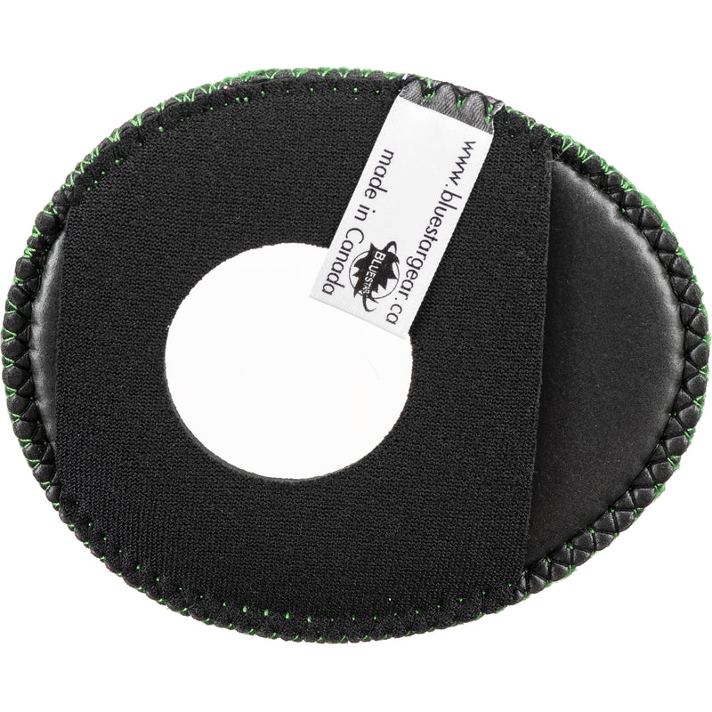 Bluestar Oval Extra-Large Viewfinder Eyecushion (Fleece, Green)