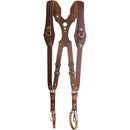 RL Handcrafts Clydesdale Lite Dual Leather Camera Harness (Medium, Tan)