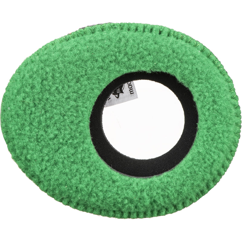 Bluestar Oval Extra-Large Viewfinder Eyecushion (Fleece, Green)