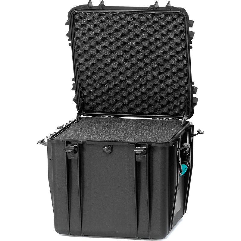 HPRC HP4400E Waterproof Hard Case without Foam (Black with Blue Handle)