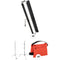 Genaray Bi-Color 36" Soft Strip 6-Light C-Stand Kit
