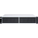 QNAP 24-Bay/128GB Active Dual Controller ZFS Nas/Iscsi/Ip-San. 3U, Sas 12G/40Gbe-Ready.