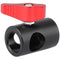 CAMVATE Light Stand Mount with 1/4"-20 Anti-Twist Thread (Red Knob)