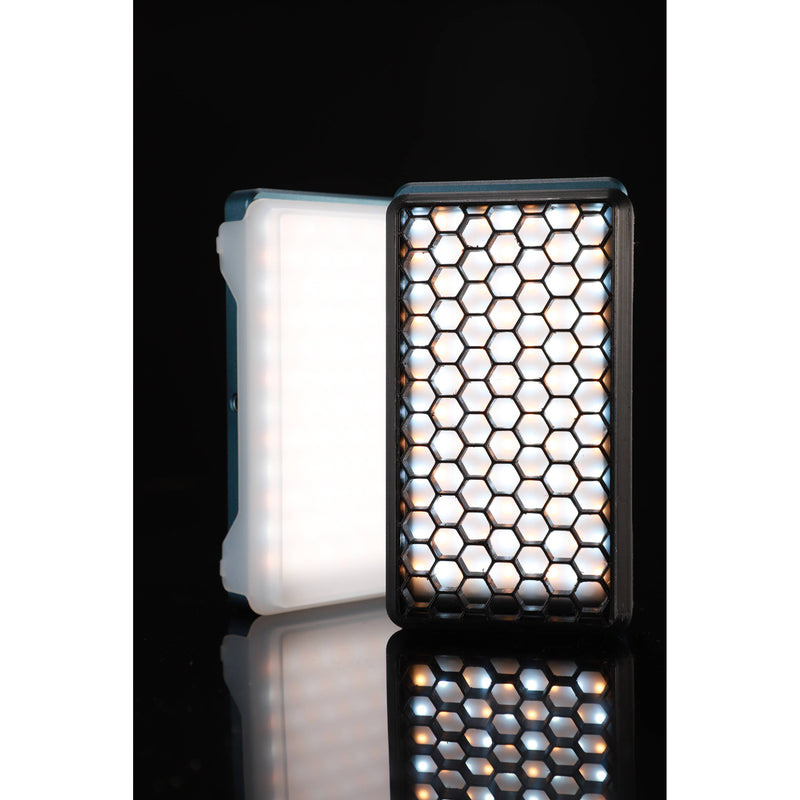 Falcon Eyes PockeLite F7 RGBW On-Camera Light Kit with Diffuser & Grid